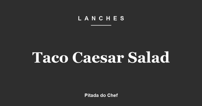 Taco Caesar Salad