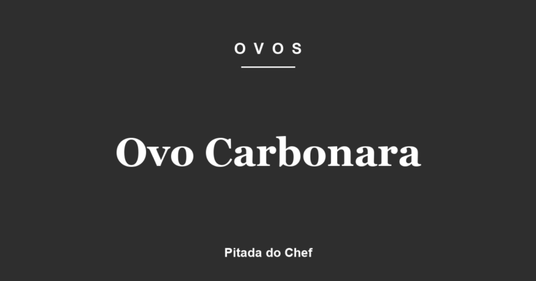 Ovo Carbonara