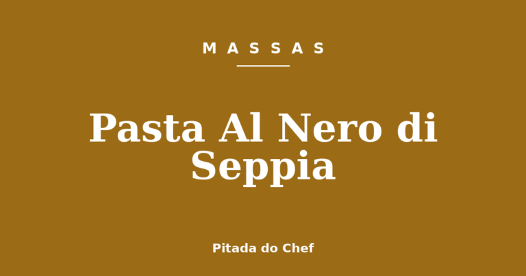 Pasta Al Nero di Seppia