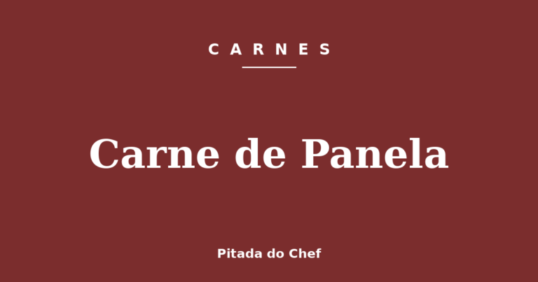 Carne de Panela