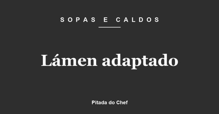 Lámen adaptado