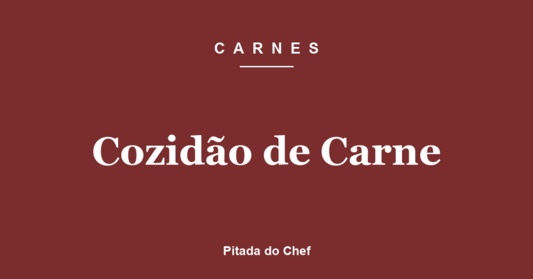Cozidão de Carne