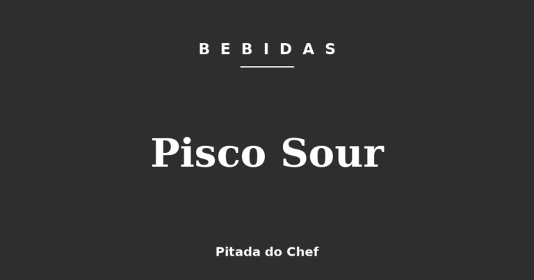 Pisco Sour