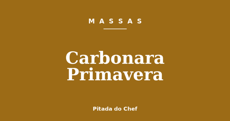 Carbonara Primavera