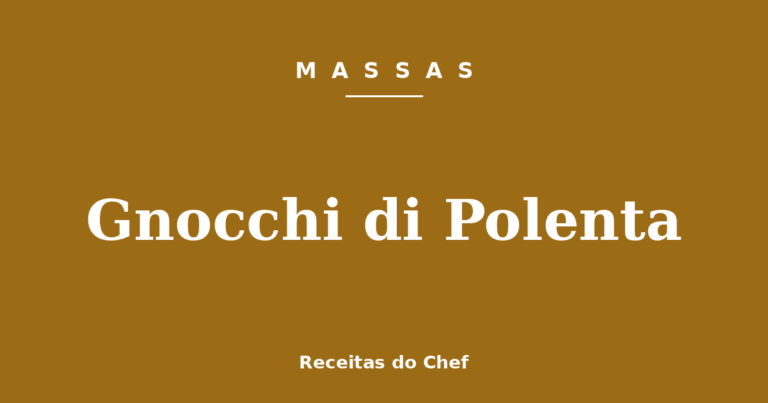 Gnocchi di Polenta