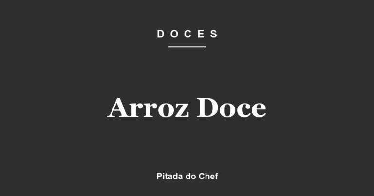 Arroz Doce