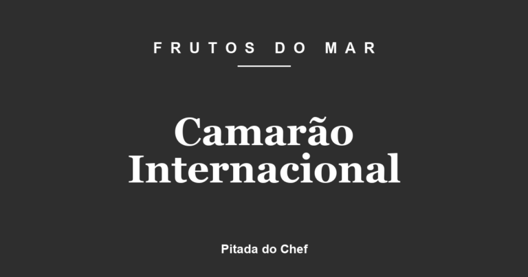 Camarão Internacional