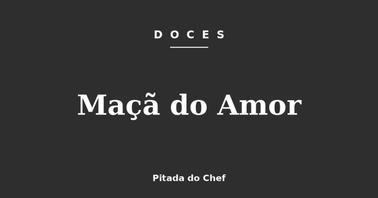 Maçã do Amor