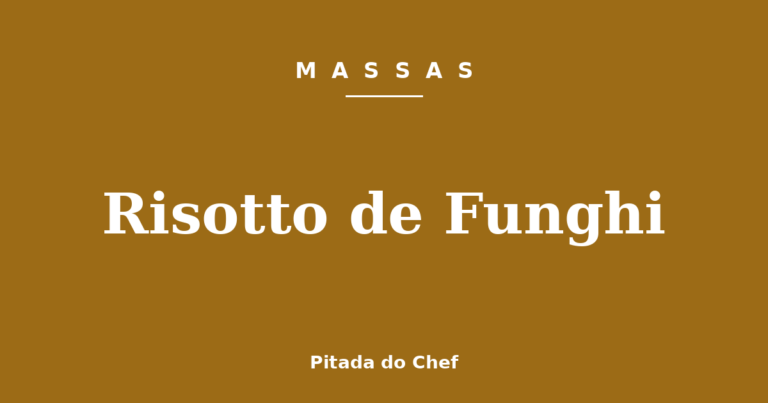 Risotto de Funghi