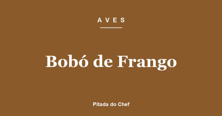 Bobó de Frango