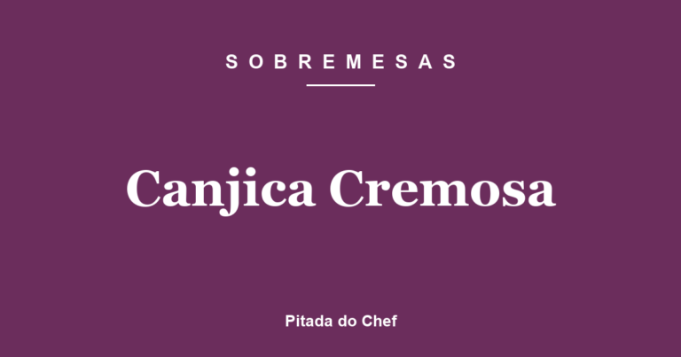 Canjica Cremosa