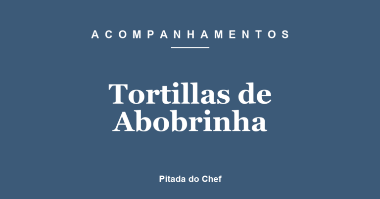 Tortillas de Abobrinha