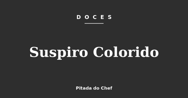 Suspiro Colorido