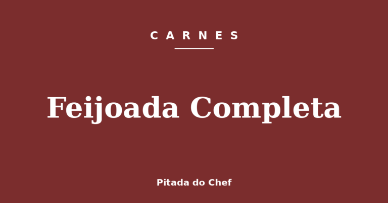 Feijoada Completa