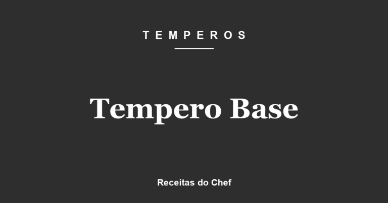 Tempero Base