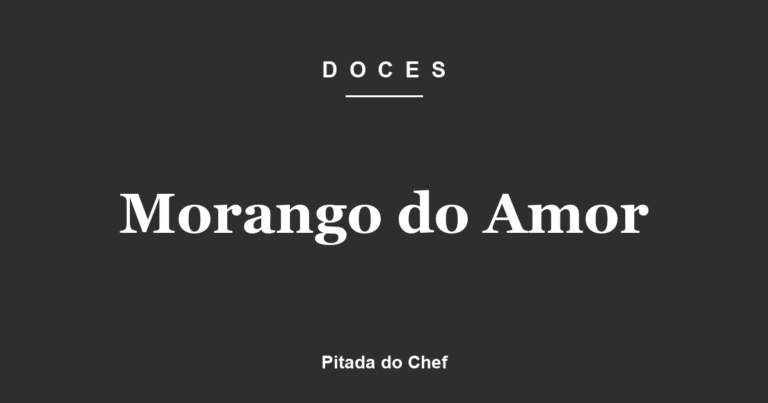 Morango do Amor
