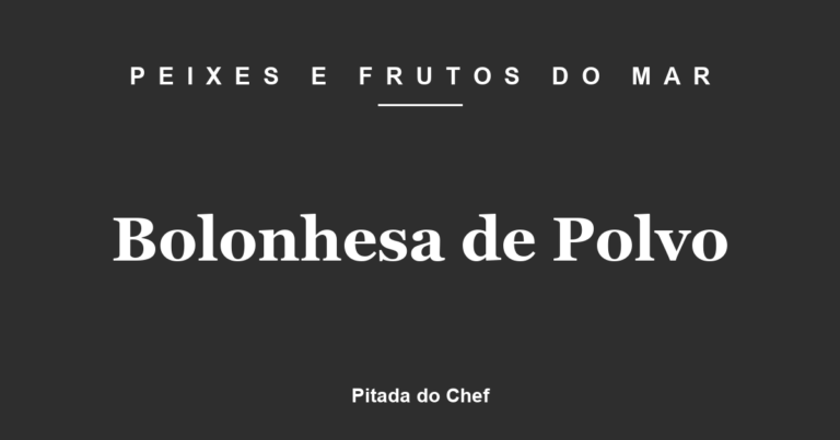 Bolonhesa de Polvo