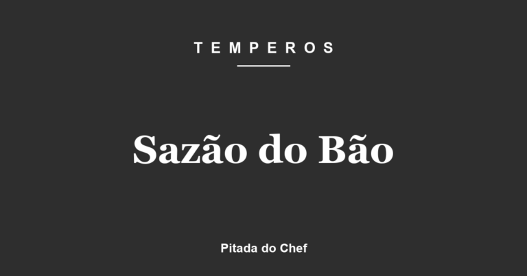 Sazão do Bão