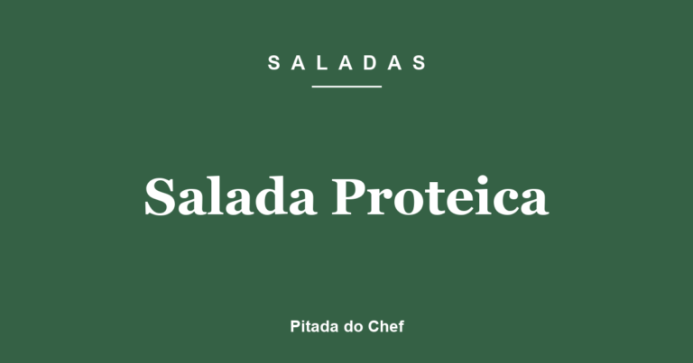 Salada Proteica