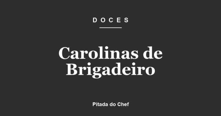 Carolinas de Brigadeiro