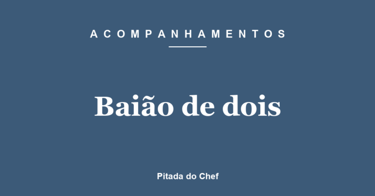 Baião de dois