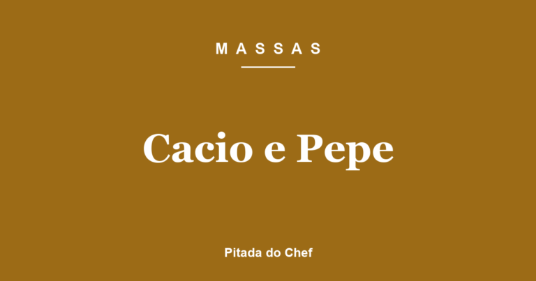 Cacio e Pepe