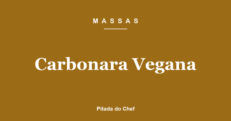 Carbonara Vegana