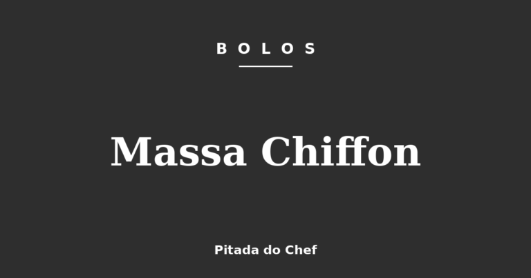 Massa Chiffon
