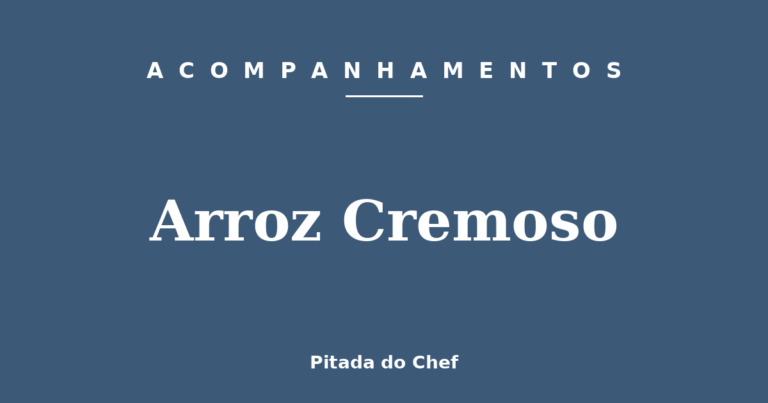 Arroz Cremoso