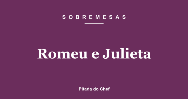 Romeu e Julieta