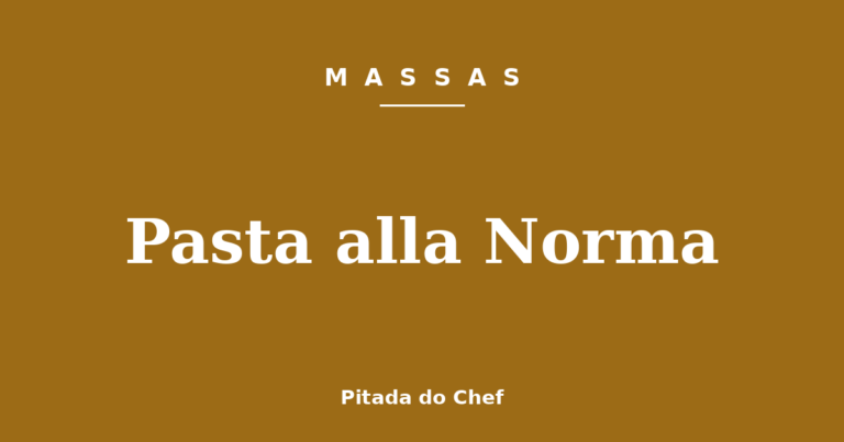 Pasta alla Norma
