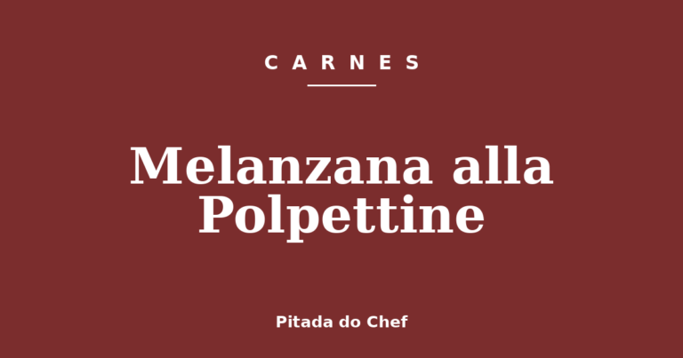 Melanzana alla Polpettine