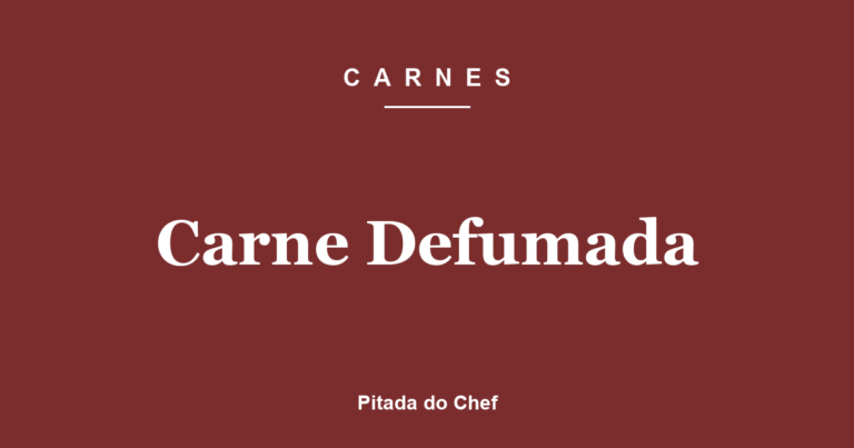 Carne Defumada