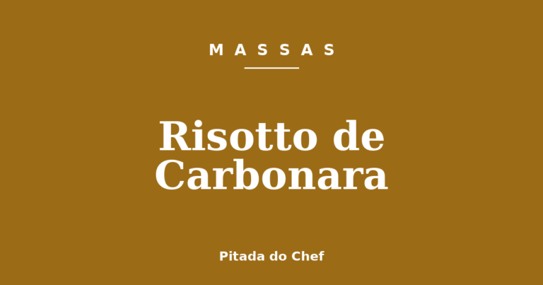 Risotto de Carbonara