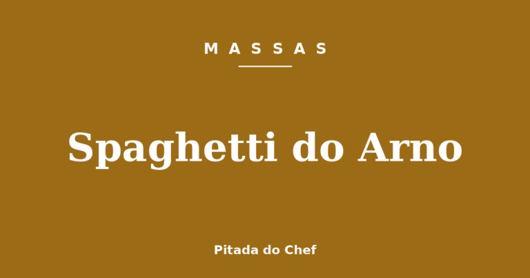 Spaghetti do Arno