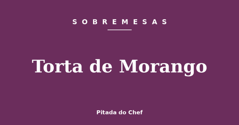 Torta de Morango