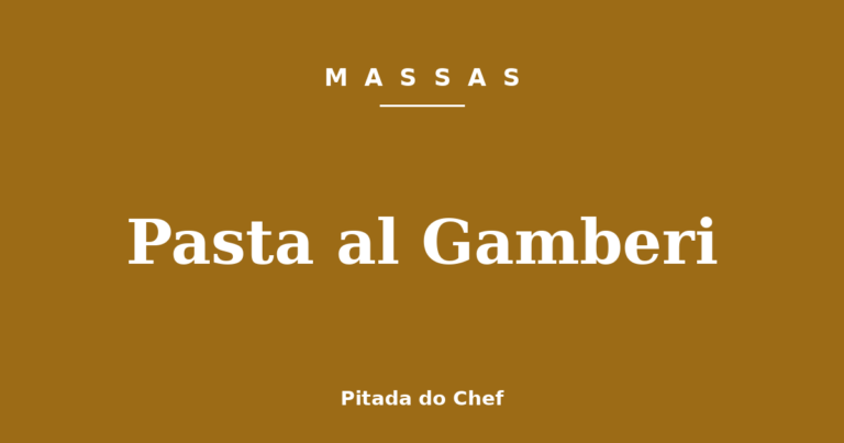 Pasta al Gamberi