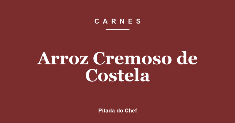 Arroz Cremoso de Costela