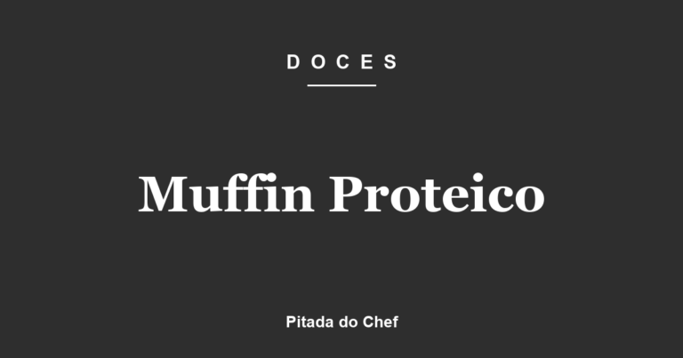 Muffin Proteico