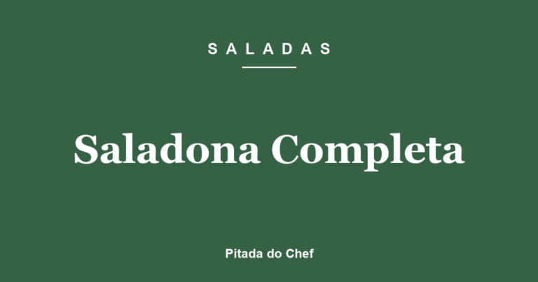 Saladona Completa