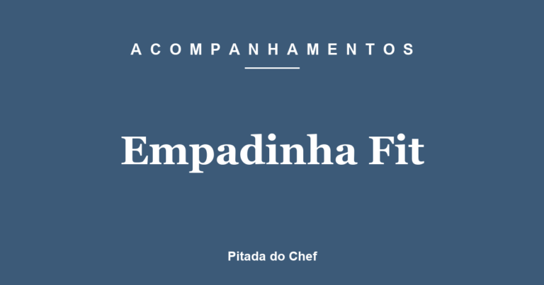 Empadinha Fit