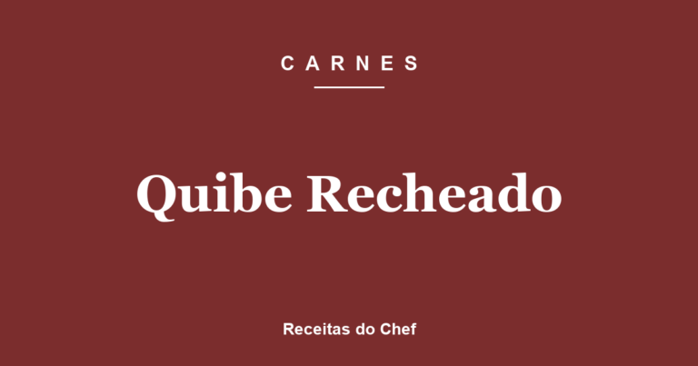 Quibe Recheado