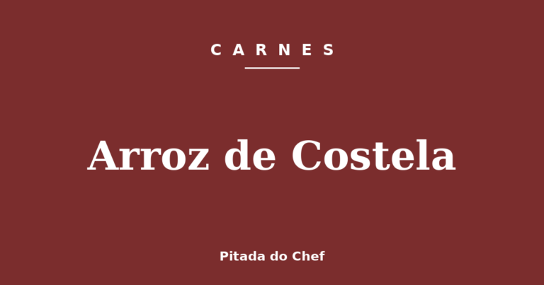 Arroz de Costela