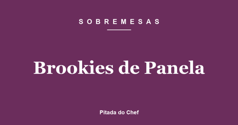 Brookies de Panela