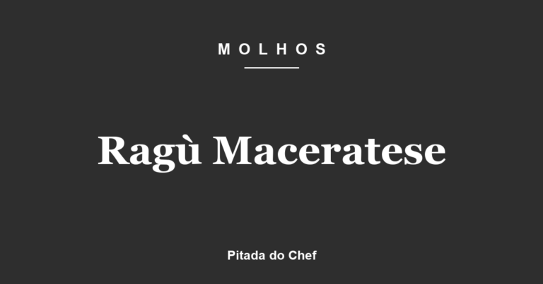 Ragù Maceratese