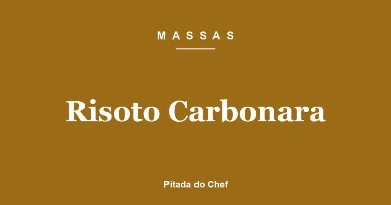 Risoto Carbonara