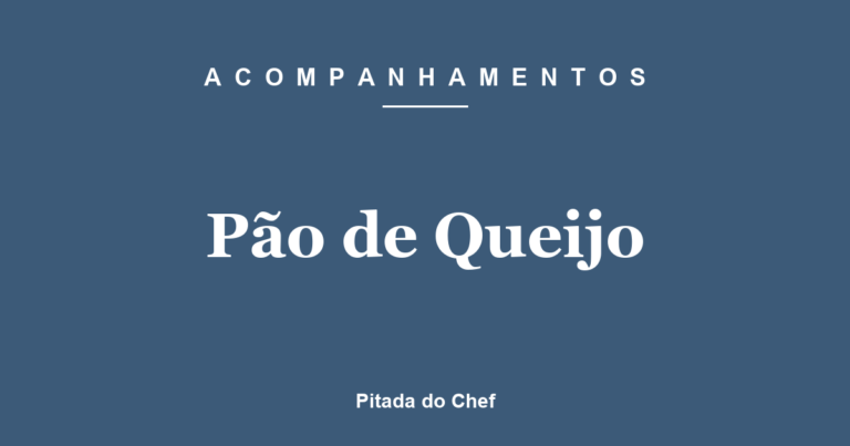 Pão de Queijo