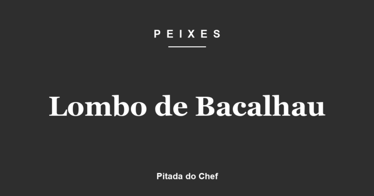 Lombo de Bacalhau