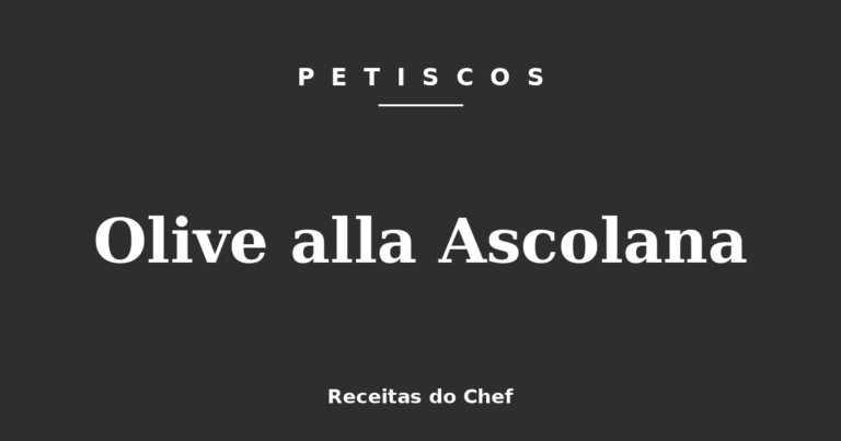 Olive alla Ascolana