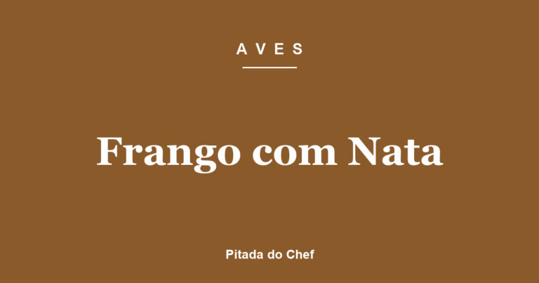 Frango com Nata